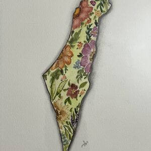 ציור מקורי ארץ ישראל גודל A4